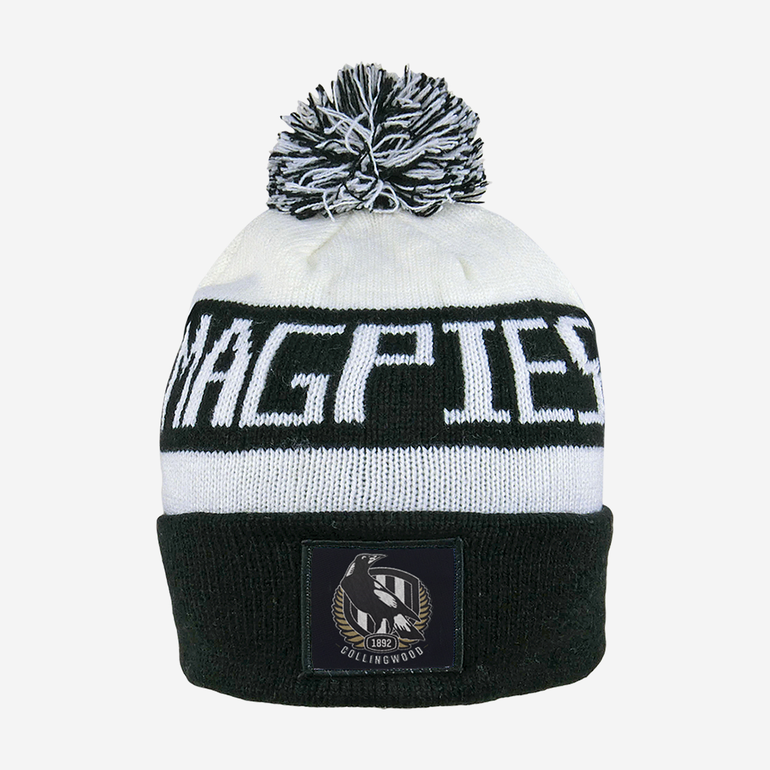 AFL Bar Beanie Collingwood Magpies