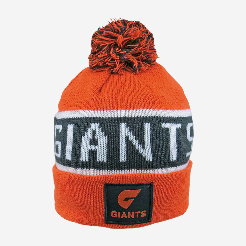 GREATER WESTERN SYDNEY AFL BAR BEANIE