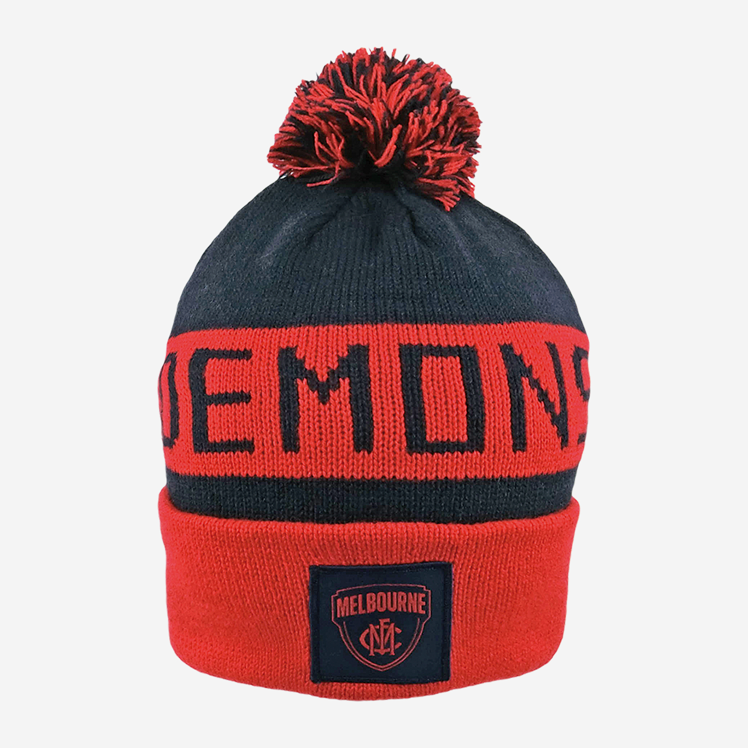 AFL Bar Beanie Melbourne Demons