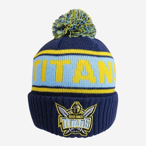 GOLD COAST TITANS NRL STRIKER BEANIE