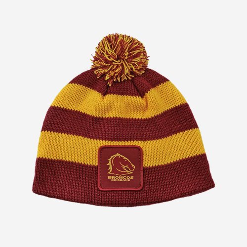 BRISBANE BRONCOS NRL INFANT BEANIE