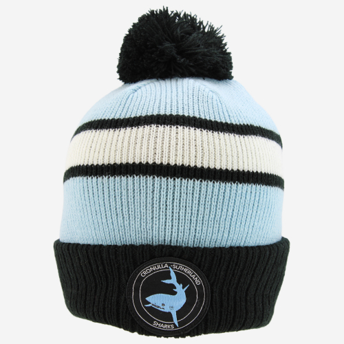 CRONULLA SHARKS RETRO BEANIE