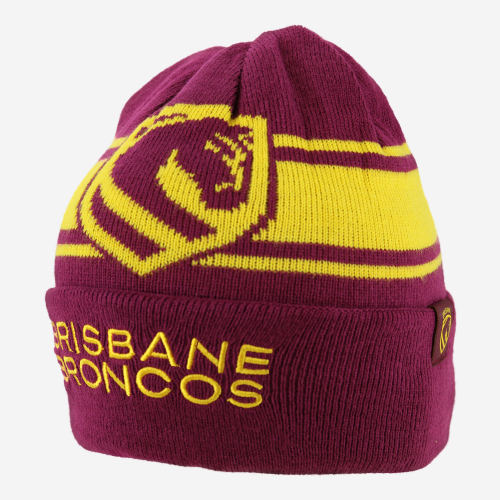 Brisbane Broncos NRL Transform Beanie
