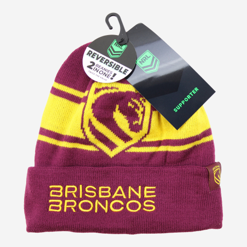 Brisbane Broncos NRL Transform Beanie