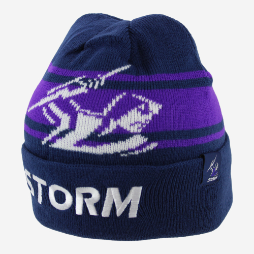 Melbourne Storm NRL Transform Beanie