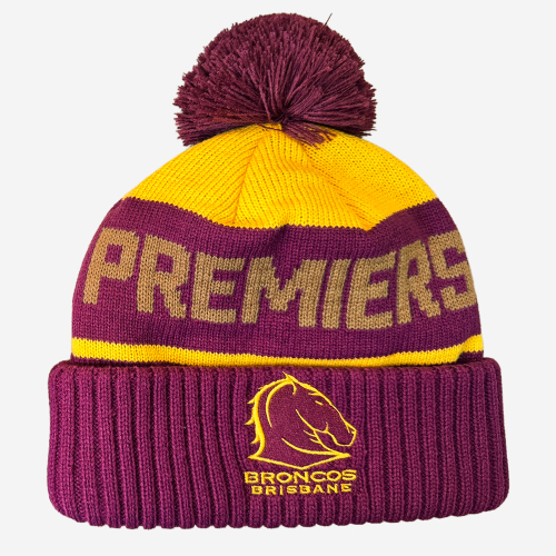 Broncos Premiership Beanie 2025