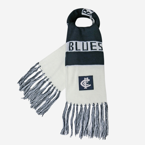 CARLTON BLUES AFL BAR SCARF