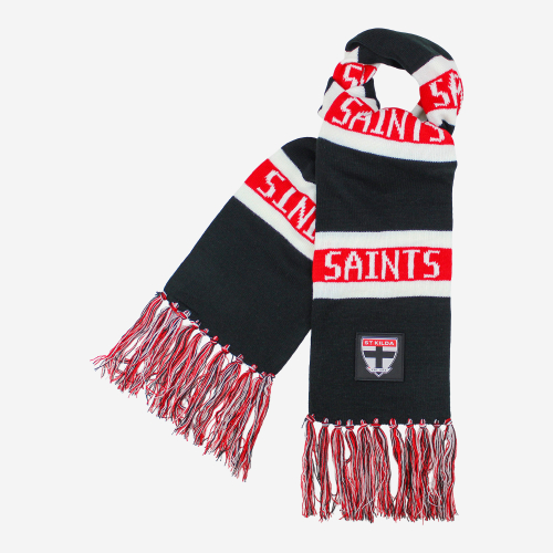 ST KILDA SAINTS AFL BAR SCARF