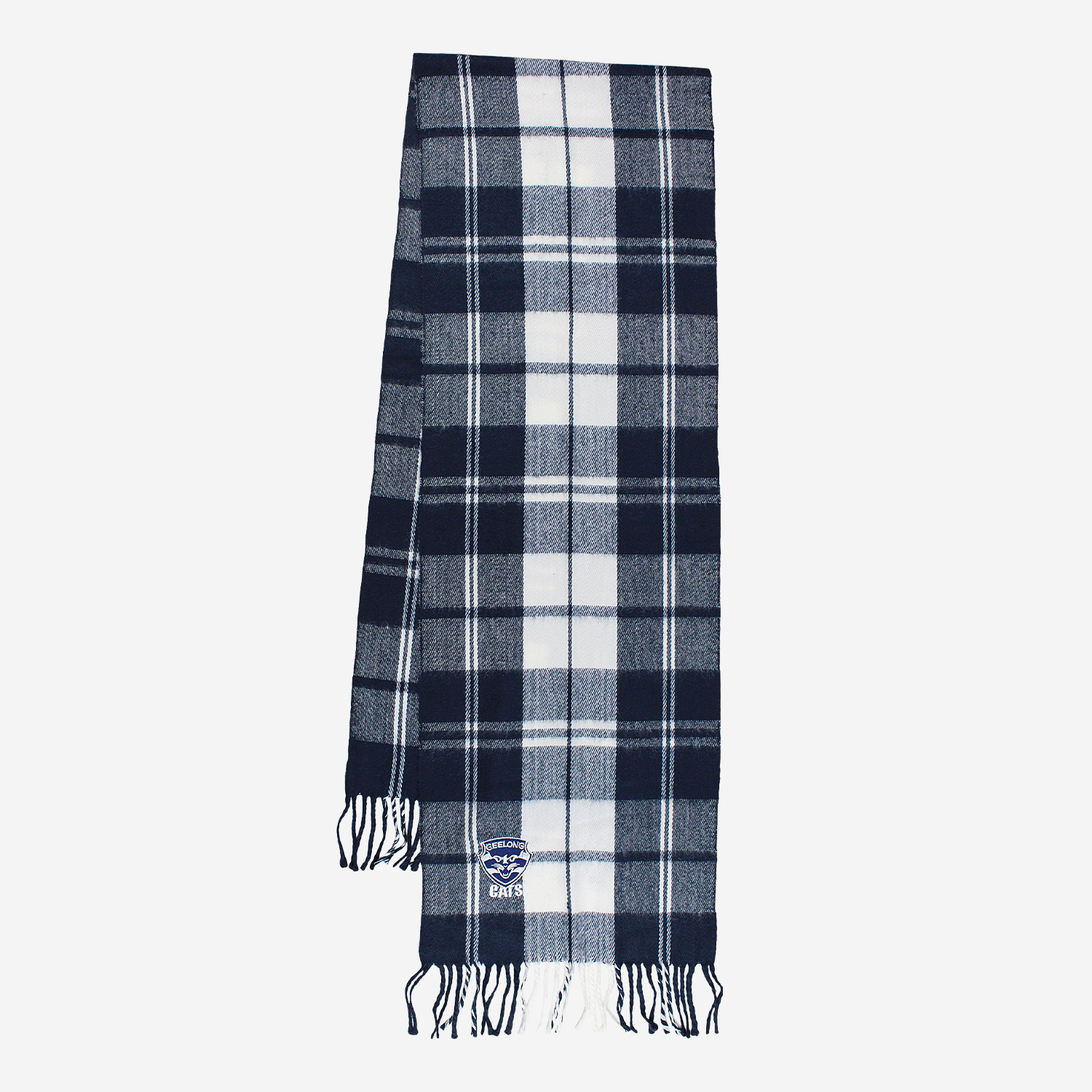 AFL Tartan Scarf Geelong Cats