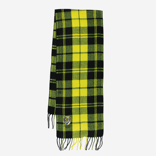 RICHMOND TIGERS AFL TARTAN SCARF