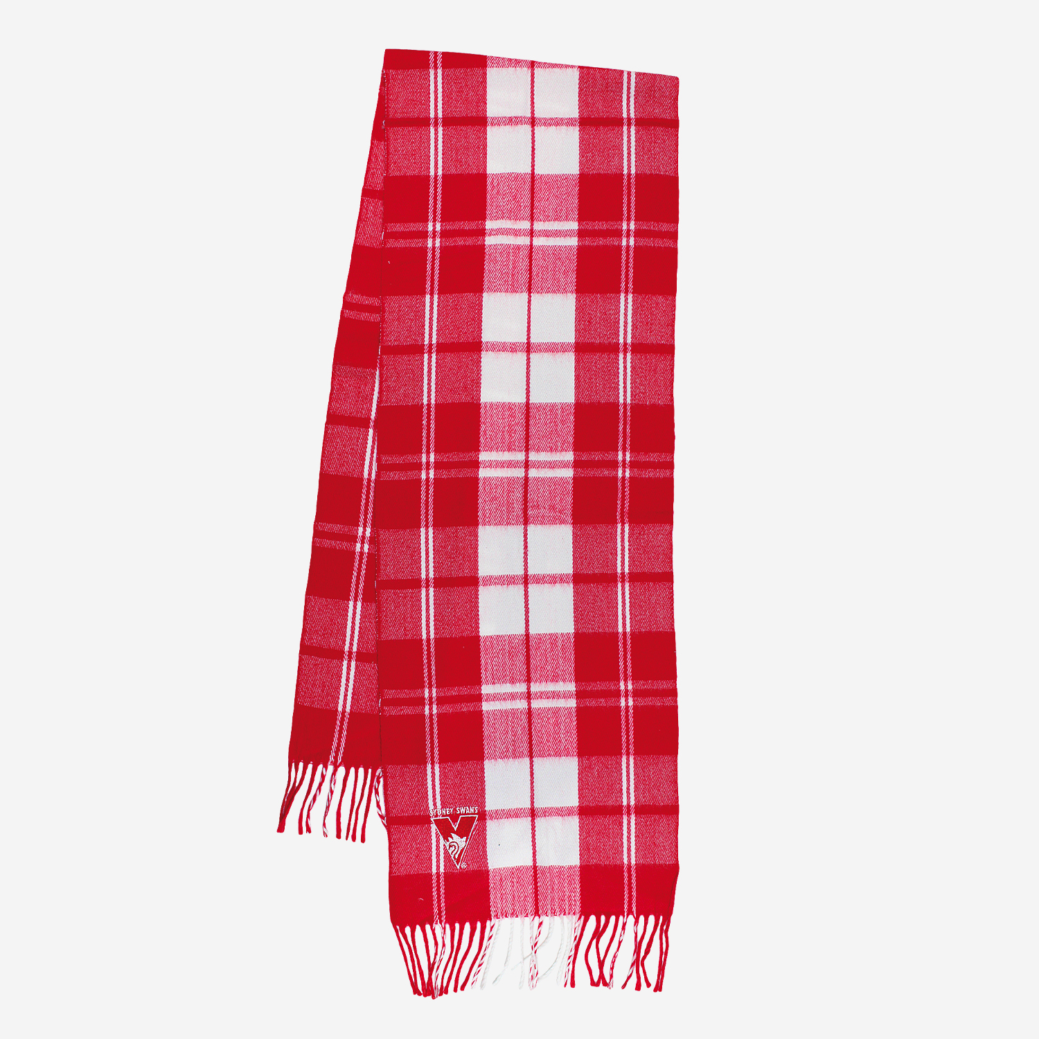 AFL Tartan Scarf Sydney Swans