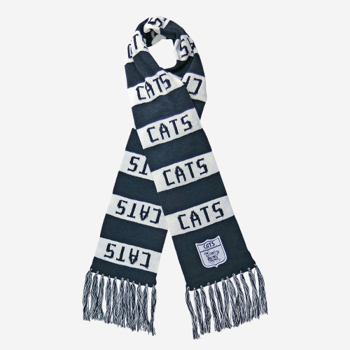 GEELONG CATS AFL HERITAGE BAR SCARF