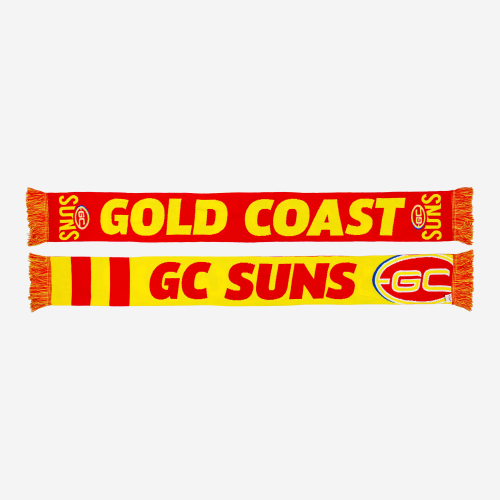 GOLD COAST SUNS AFL DEFENDER SCARF