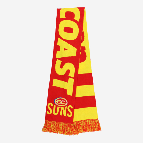 GOLD COAST SUNS AFL DEFENDER SCARF