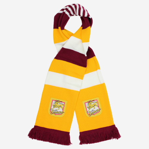 BRISBANE BRONCOS RETRO SCARF