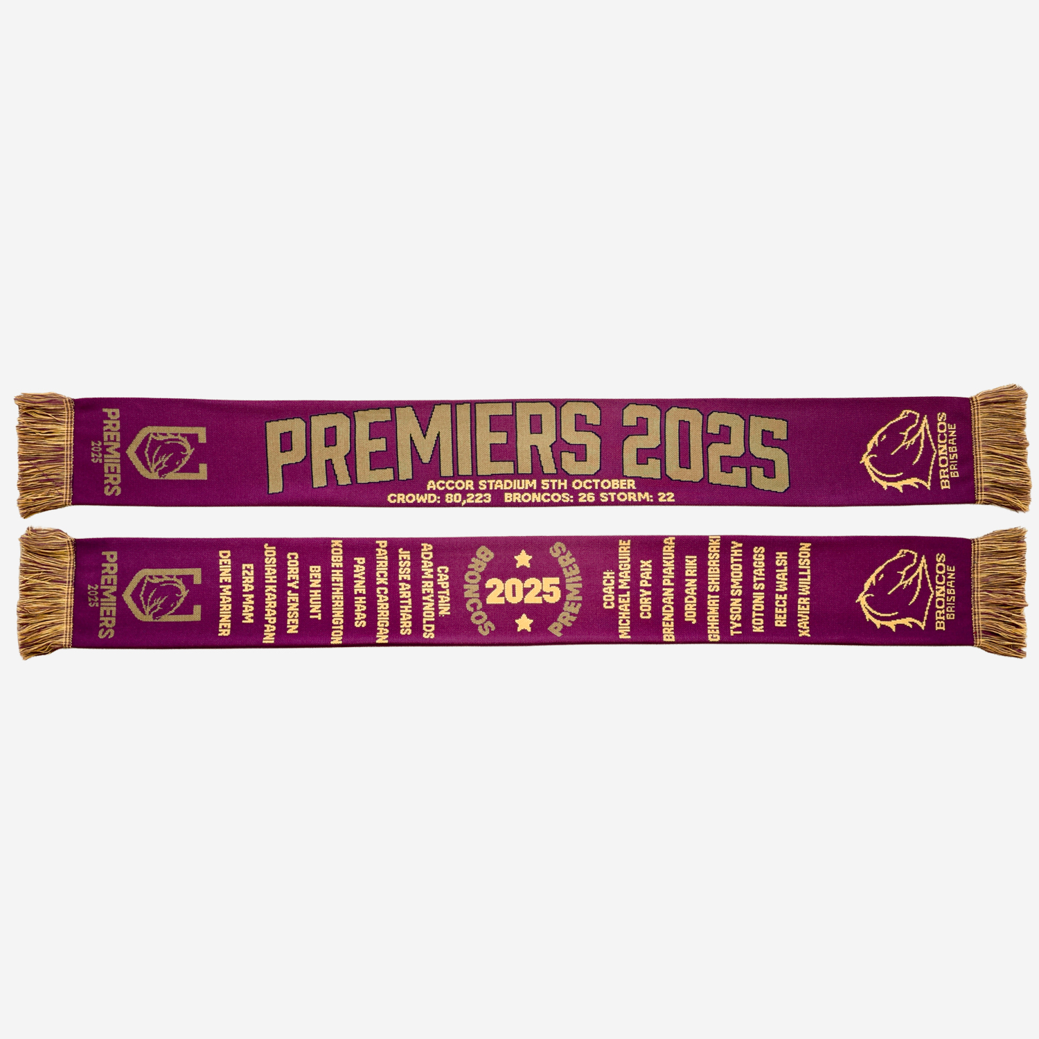 Broncos Premiership Scarf