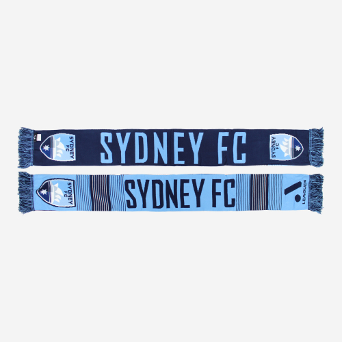 Sydney FC Linebreak Jacquard Scarf