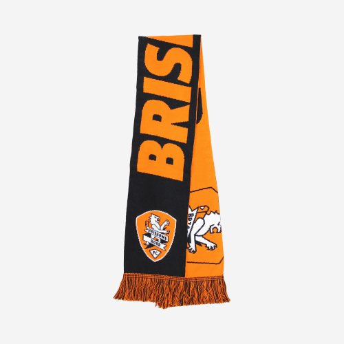 Brisbane Roar Defender Jacquard Scarf