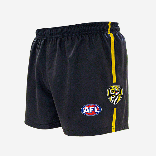 RICHMOND TIGERS AFL REPLICA SHORTS