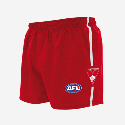 SYDNEY SWANS AFL REPLICA SHORTS