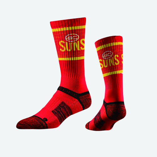 GC SUNS AFL STRIDELINE SOCK  Junior