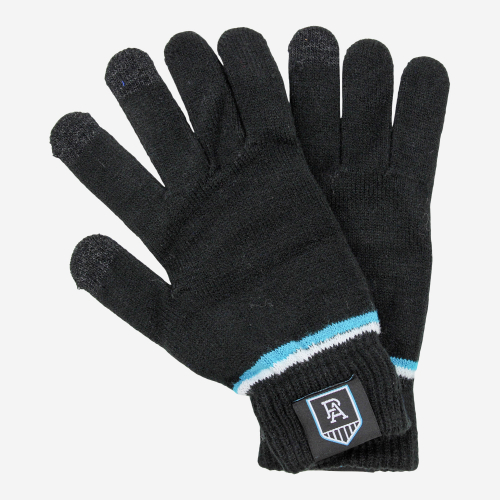 PORT ADELAIDE POWER AFL TOUCHSCREEN GLOVES
