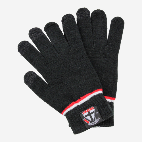ST KILDA SAINTS AFL TOUCHSCREEN GLOVES