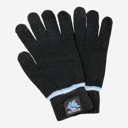 CRONULLA SHARKS NRL TOUCHSCREEN GLOVES