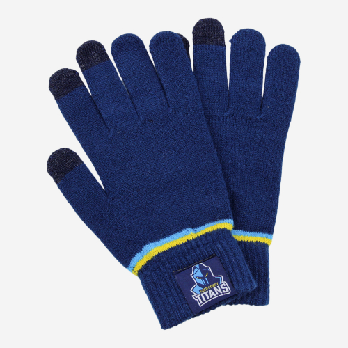 GOLD COAST TITANS NRL TOUCHSCREEN GLOVES