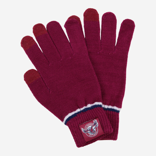 MANLY SEA EAGLES NRL TOUCHSCREEN GLOVES