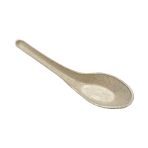 6" Bio Heavy Duty Chinese Spoon Biodegradable 1000/cs