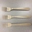 Bio Fork Biodegradable Heavy Duty 1000/cs