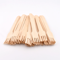 6.25" Birch Wooden Fork 10*100pc/cs