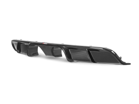 Akrapovic Rear Carbon Fibre Diffuser - Gloss for 991.2 Carrera