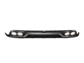 Akrapovic Rear Carbon Fibre Diffuser - Matte for Porsche 991.2 Turbo / Turbo S