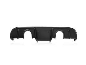 Akrapovic Rear Carbon Fibre Diffuser - Matte for Porsche 718 Cayman