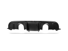 Akrapovic Rear Carbon Fibre Diffuser - Matte for Porsche 718 Cayman GT4 RS