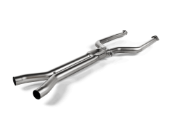 Akrapovic Evolution Link Pipe Set (Titanium) for BMW X5 M / X6 M / Competition (F95, F96)