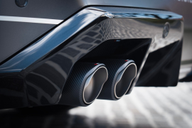 Akrapovic Round Tail Pipe Set (Carbon) for BMW M5 (G90, G99)