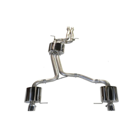 AWE Audi 8R Q5 3.0T Touring Edition Exhaust Dual Outlet Chrome Silver Tips