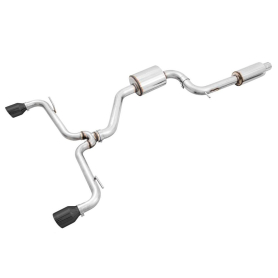 AWE VW MK7 GTI Touring Edition Exhaust - Diamond Black Tips