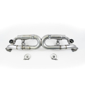 AWE Porsche 991 SwitchPath Exhaust for Non-PSE Cars Diamond Black Tips