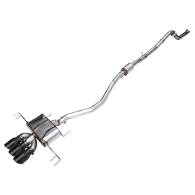 AWE Touring Edition Exhaust for FL5 Civic Type R - Triple Diamond Black Tips