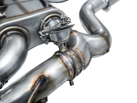 AWE Track Edition Exhaust for BMW G87 M2 - Chrome Silver Tips
