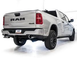 AWE 0FG Catback Exhaust for 2025+ RAM 1500 3.0TT Standard and High Output - Chrome Silver Tips