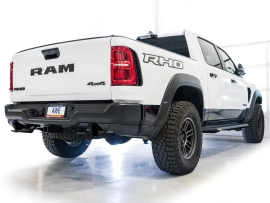 AWE 0FG Catback Exhaust for RAM RHO - Diamond Black Tips