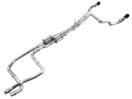 AWE 0FG Catback Exhaust for RAM RHO - Diamond Black Tips