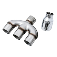 AWE Dual-to-Triple Tip Conversion for 10th Gen Honda Civic Si