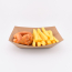2LB Kraft Paper Tray with PE Liner 107*70*41mm 1000/cs