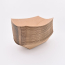 0.5LB Kraft Paper Tray with PE Liner 85*50*36mm 1000/cs